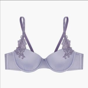 Thirdlove satin lace demi bra 32E